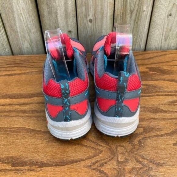 Nike Alvodo 10 Orange Red Grey Athletic Shoes 6.5 - Picture 3 of 7